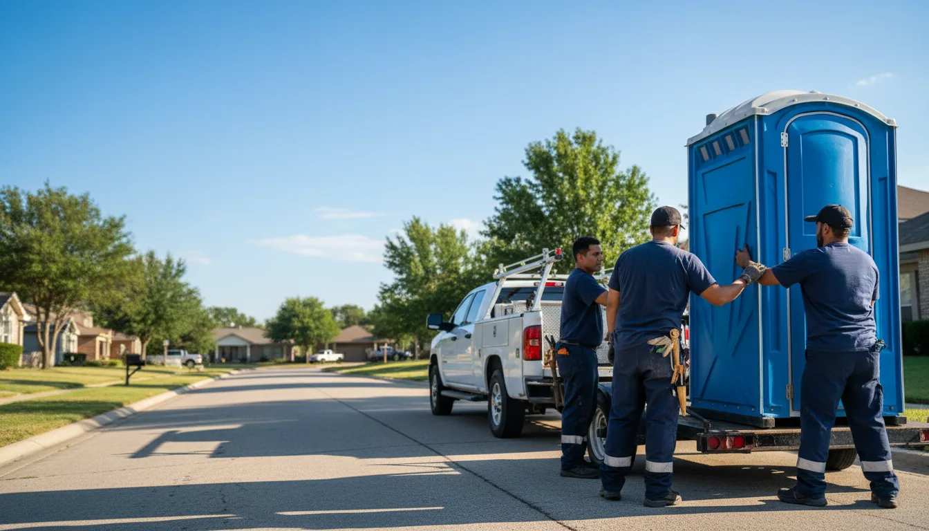 Portable Toilet Rental in Dexter City, OH near me